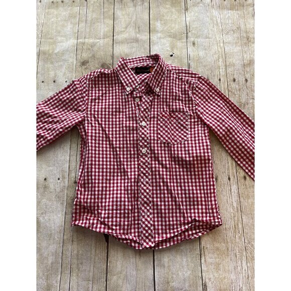 Ben Sherman Button Up Shirt Size 5-6 - Picture 1 of 4